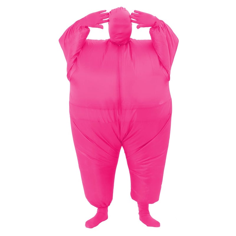 RHYTHMARTS Rose Inflatable Costume Full Body Suit Halloween Christmas Costumes Fancy Dress Adult (Rose) - Image 3